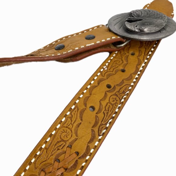 Vintage Siskiyou Buckle Co Belt Buckle Cast Metal 1987 Copyright Eagle - Picture 10 of 13